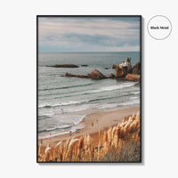 Biarritz Fine Art Photo Print, Cote des Basques Beach, Basque Country, France, Wall Decor