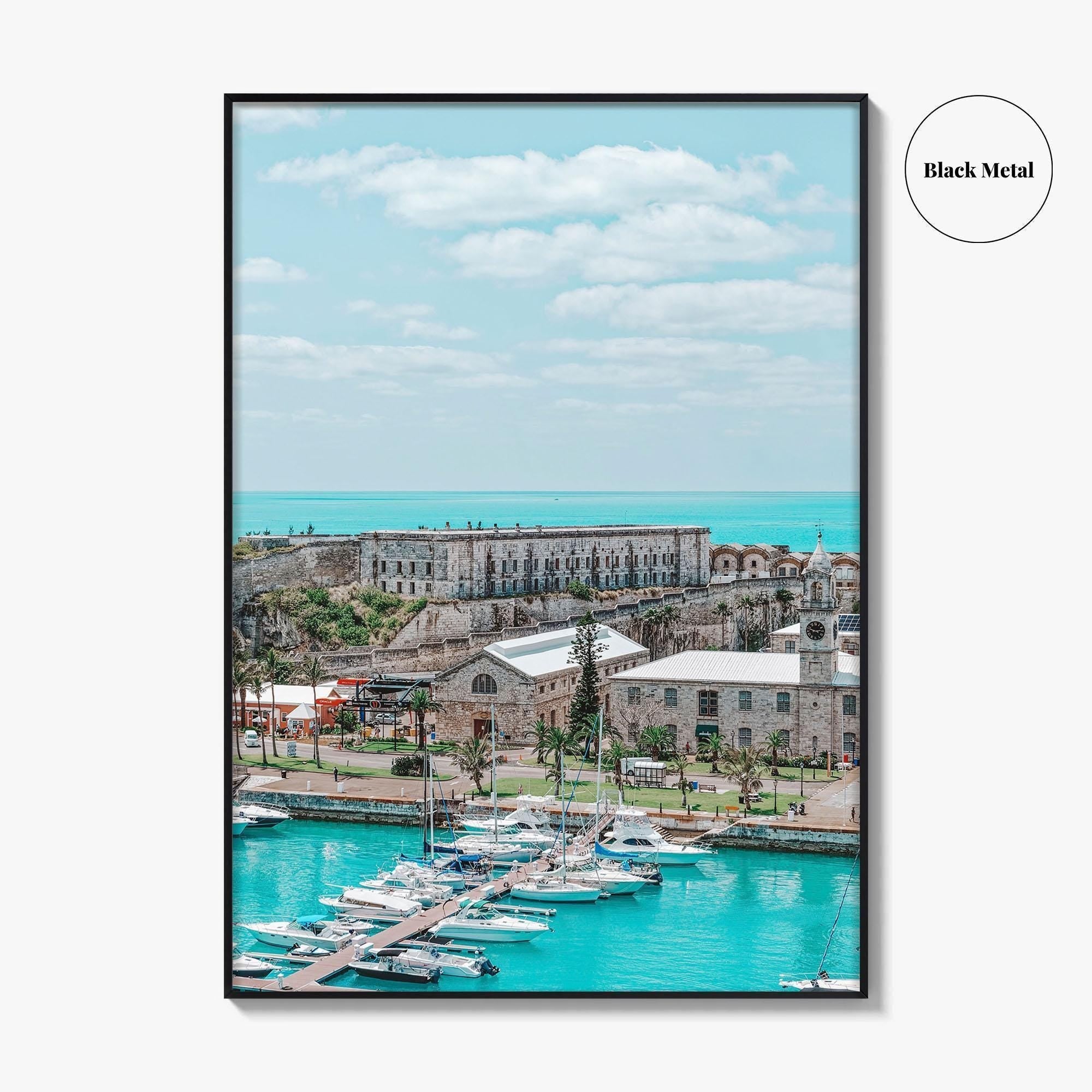 Bermuda Fine Art Photo Print, Royal Naval Dockyard, King's Wharf, Ireland Island Poster
