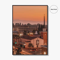 Bakersfield Fine Art Photo Print, California USA Poster, Kern County, Historic Downtown