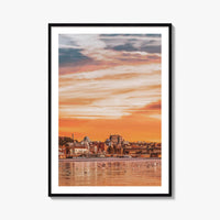 Belgrade Skyline Fine Art Photo Print, Sava River, Serbia, Beograd, Wall Poster
