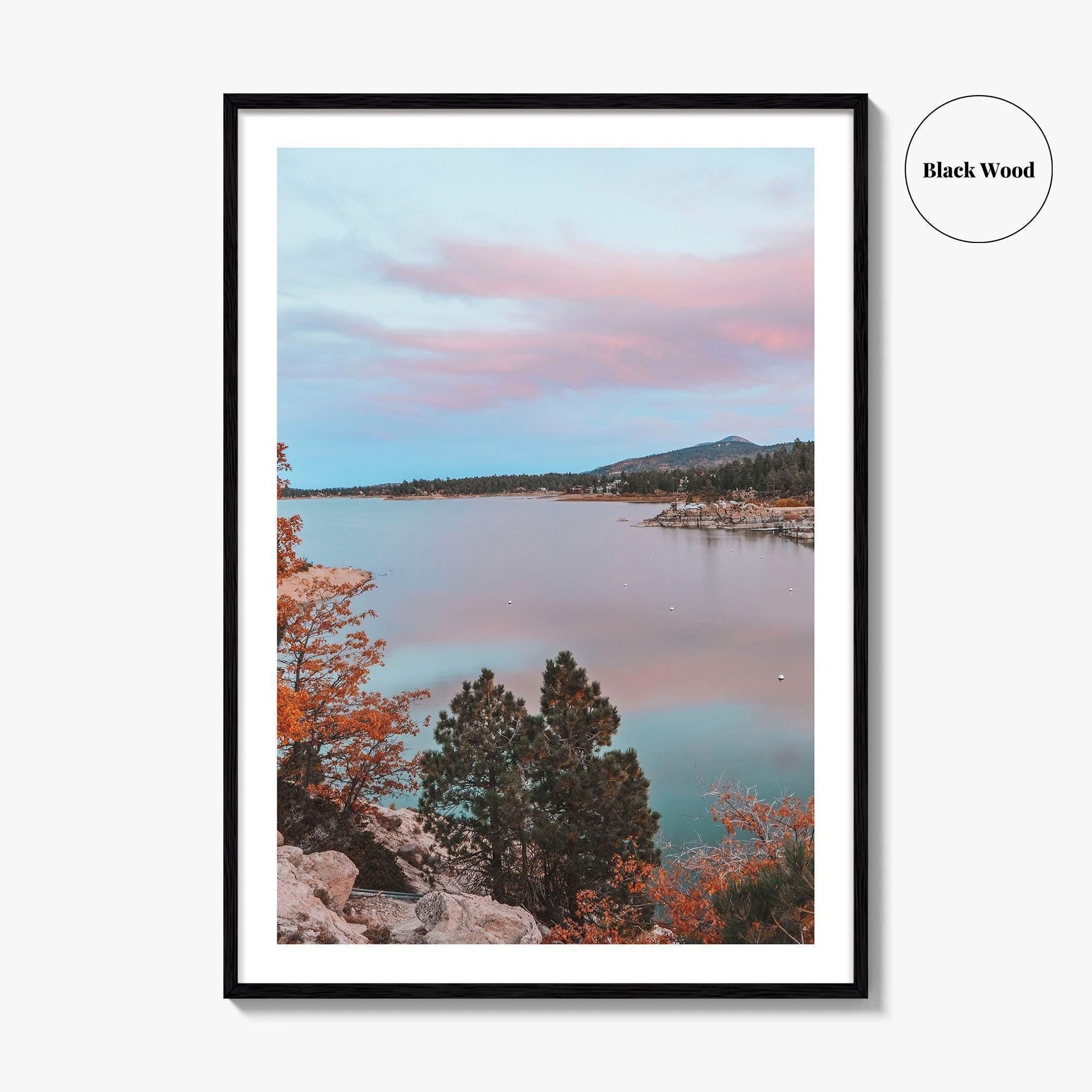 Big Bear Lake Fine Art Photo Print, California Poster, San Bernardino Mountains