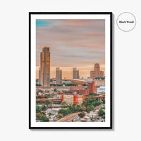 Albany New York Skyline Fine Art Photo Print, Wall Decor Poster, USA