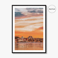 Belgrade Skyline Fine Art Photo Print, Sava River, Serbia, Beograd, Wall Poster