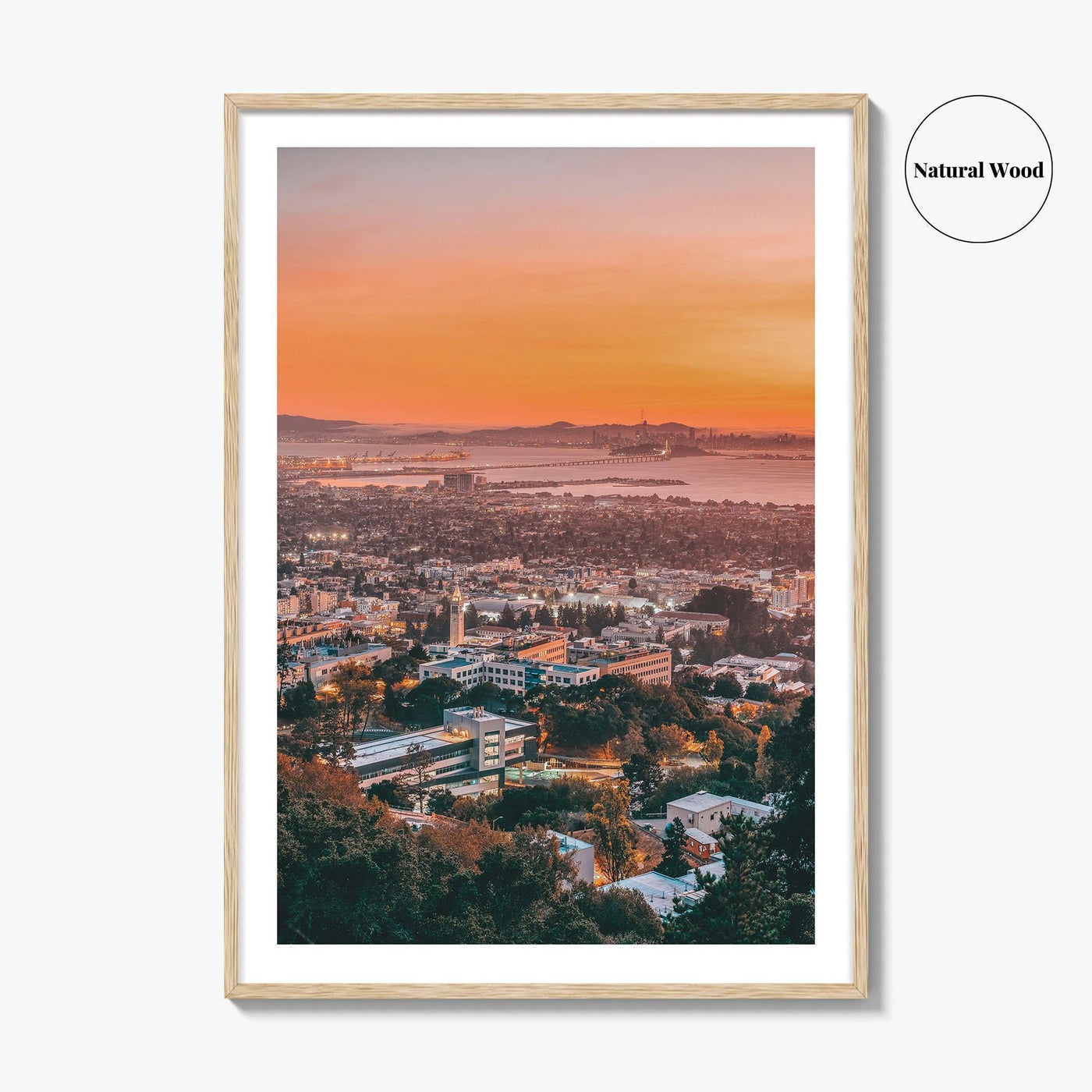 Berkeley Fine Art Photo Print, California, Bay Area, Cal, Wall Decor Poster