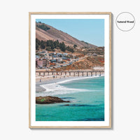 Avila Beach Fine Art Photo Print, San Luis Obispo, California, Wall Decor Poster