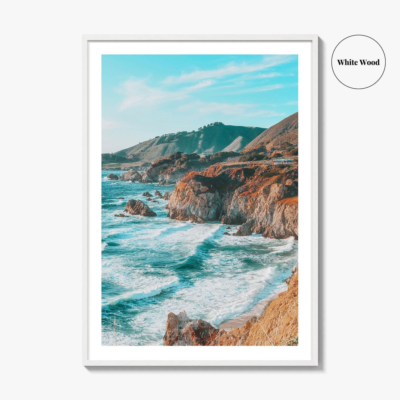 Big Sur Fine Art Photo Print, California Coast Wall Poster, Monterey, USA