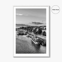 Belgrade Black and White Fine Art Photo Print, Serbia Photo Poster, Beograd Ship