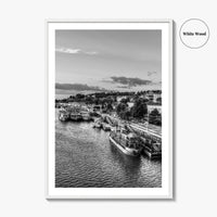 Belgrade Black and White Fine Art Photo Print, Serbia Photo Poster, Beograd Ship