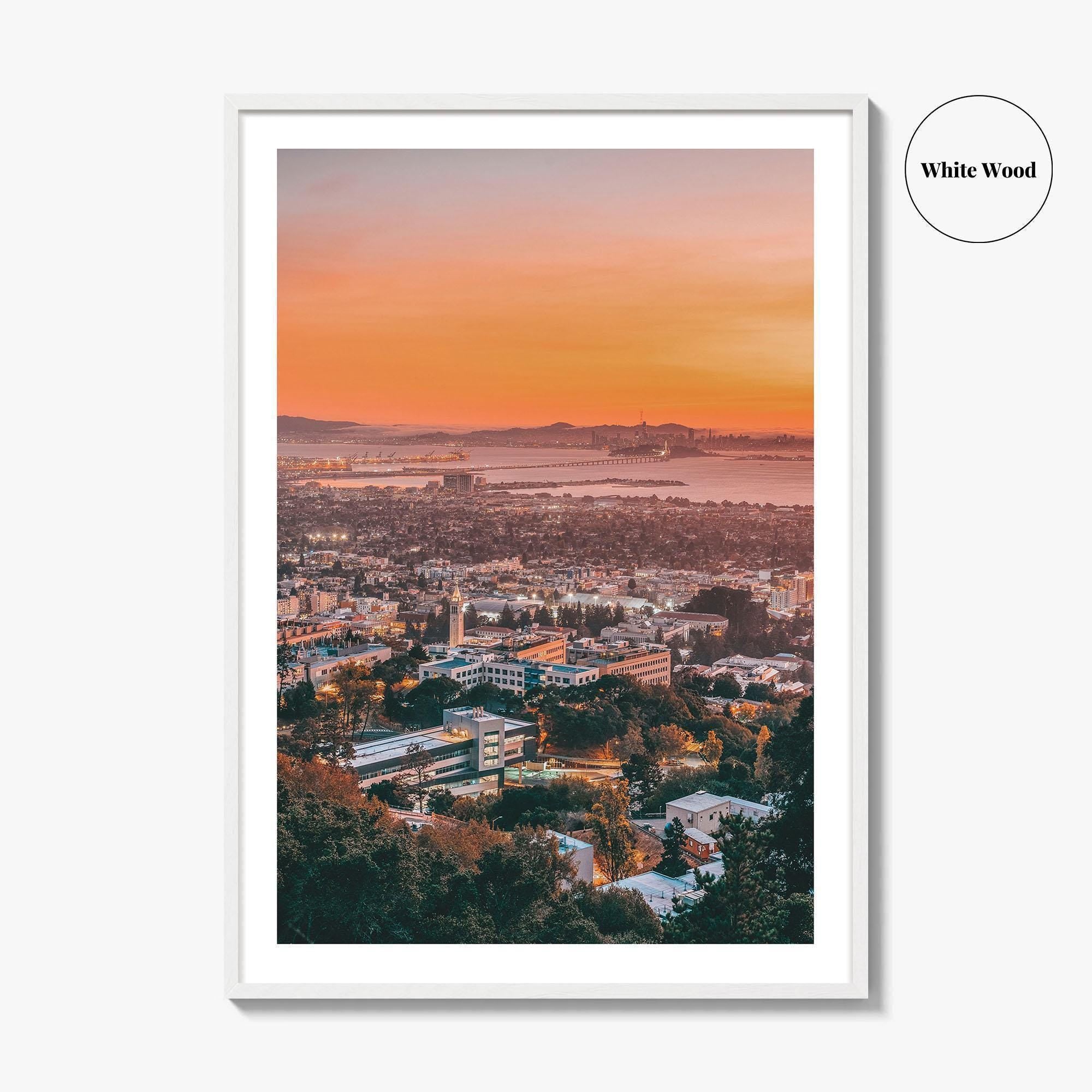 Berkeley Fine Art Photo Print, California, Bay Area, Cal, Wall Decor Poster