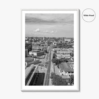 Accra Black and White Fine Art Photo Print, Ghana Central Poster, West Africa Decor