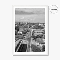 Accra Black and White Fine Art Photo Print, Ghana Central Poster, West Africa Decor