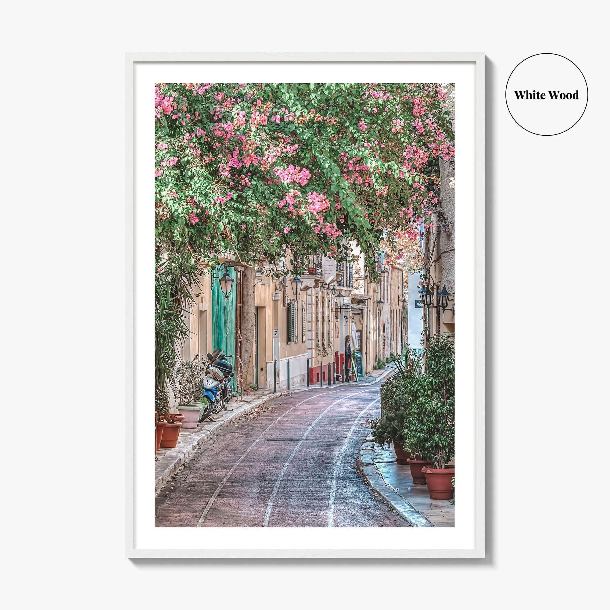 Athens Greece Fine Art Photo Print, Plaka, Acropolis, Greek Poster