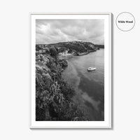 Anguilla Black and White Fine Art Photo Print, Caribbean Island Cliffs, Caribbean Poster