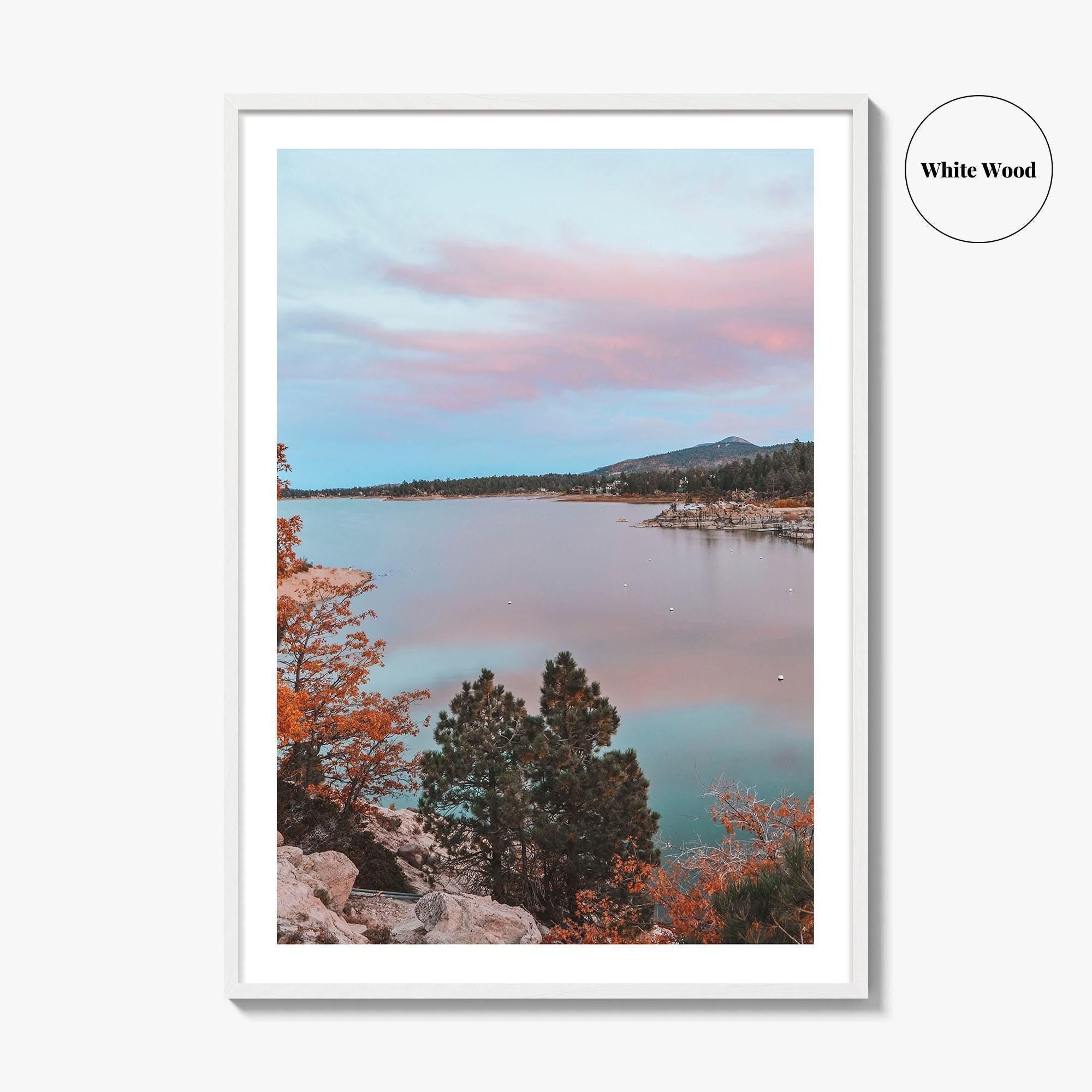Big Bear Lake Fine Art Photo Print, California Poster, San Bernardino Mountains