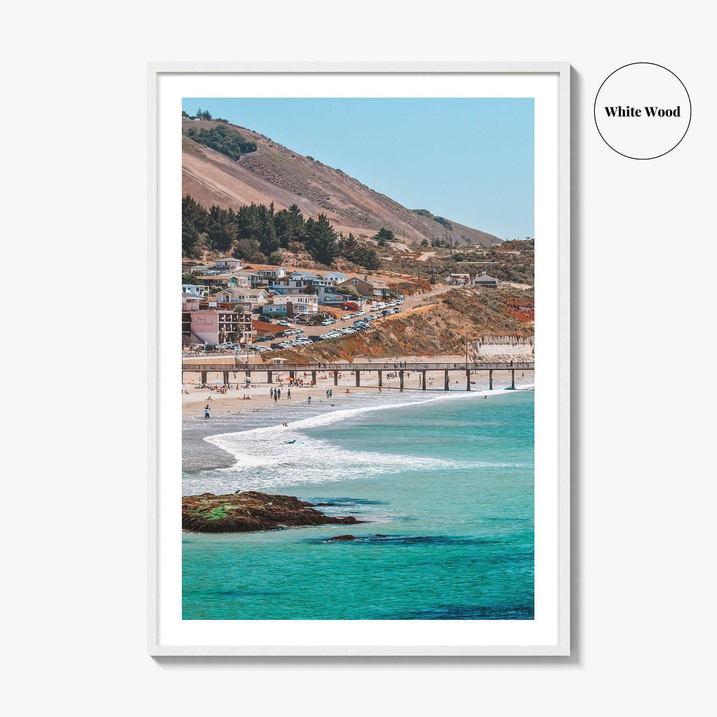 Avila Beach Fine Art Photo Print, San Luis Obispo, California, Wall Decor Poster