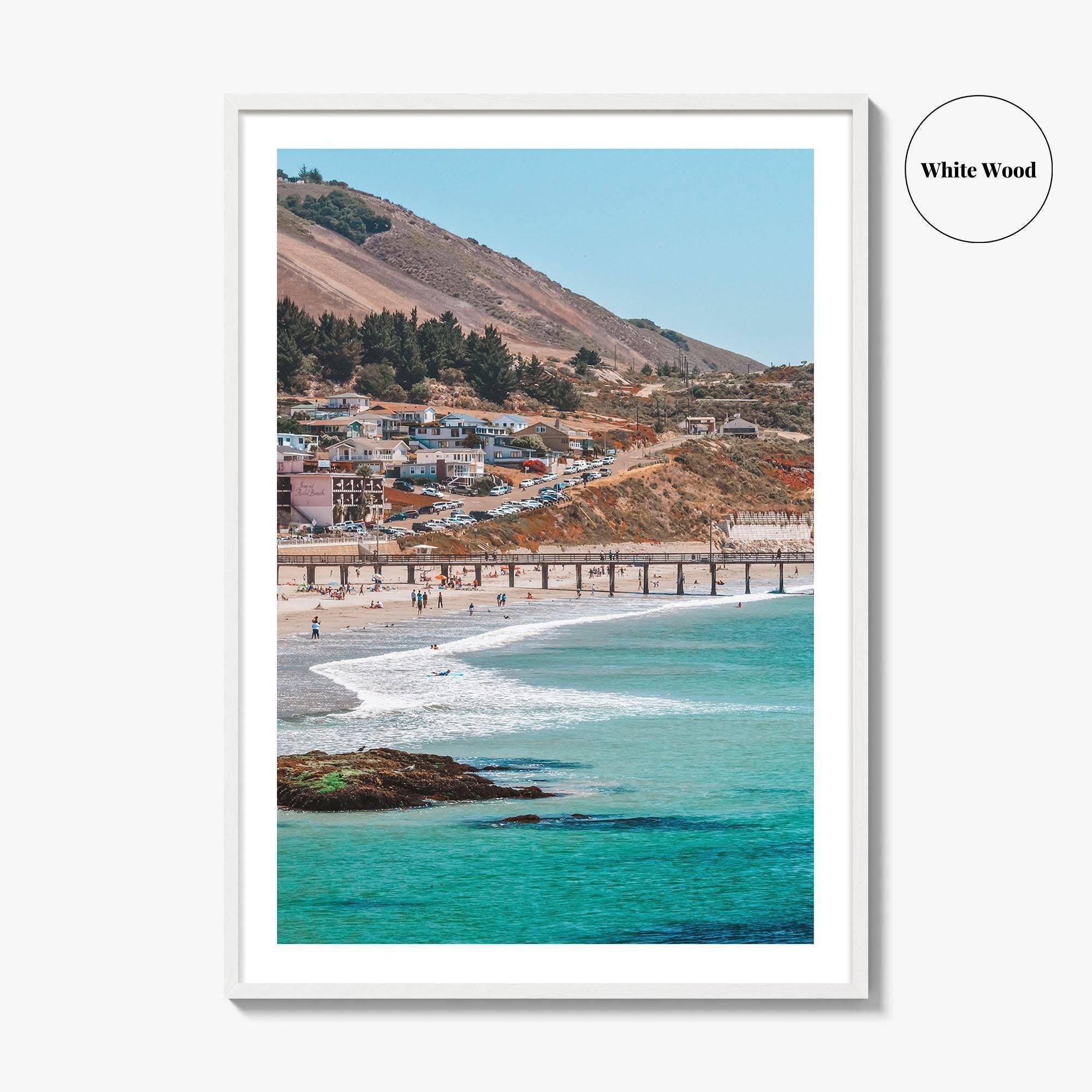 Avila Beach Fine Art Photo Print, San Luis Obispo, California, Wall Decor Poster