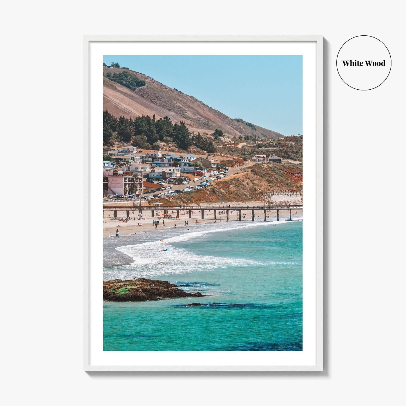 Avila Beach Fine Art Photo Print, San Luis Obispo, California, Wall Decor Poster