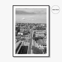 Accra Black and White Fine Art Photo Print, Ghana Central Poster, West Africa Decor