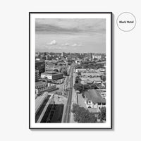 Accra Black and White Fine Art Photo Print, Ghana Central Poster, West Africa Decor