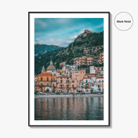 Amalfi Coast Fine Art Photo Print, Cetara Italy Photo Poster, Campania