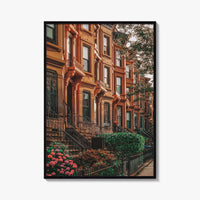 Bedford-Stuyvesant Fine Art Photo Print, Brooklyn Brownstones, NYC Wall Art Poster