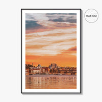 Belgrade Skyline Fine Art Photo Print, Sava River, Serbia, Beograd, Wall Poster