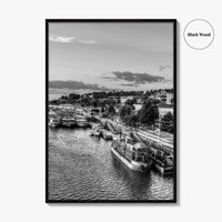 Belgrade Black and White Fine Art Photo Print, Serbia Photo Poster, Beograd Ship