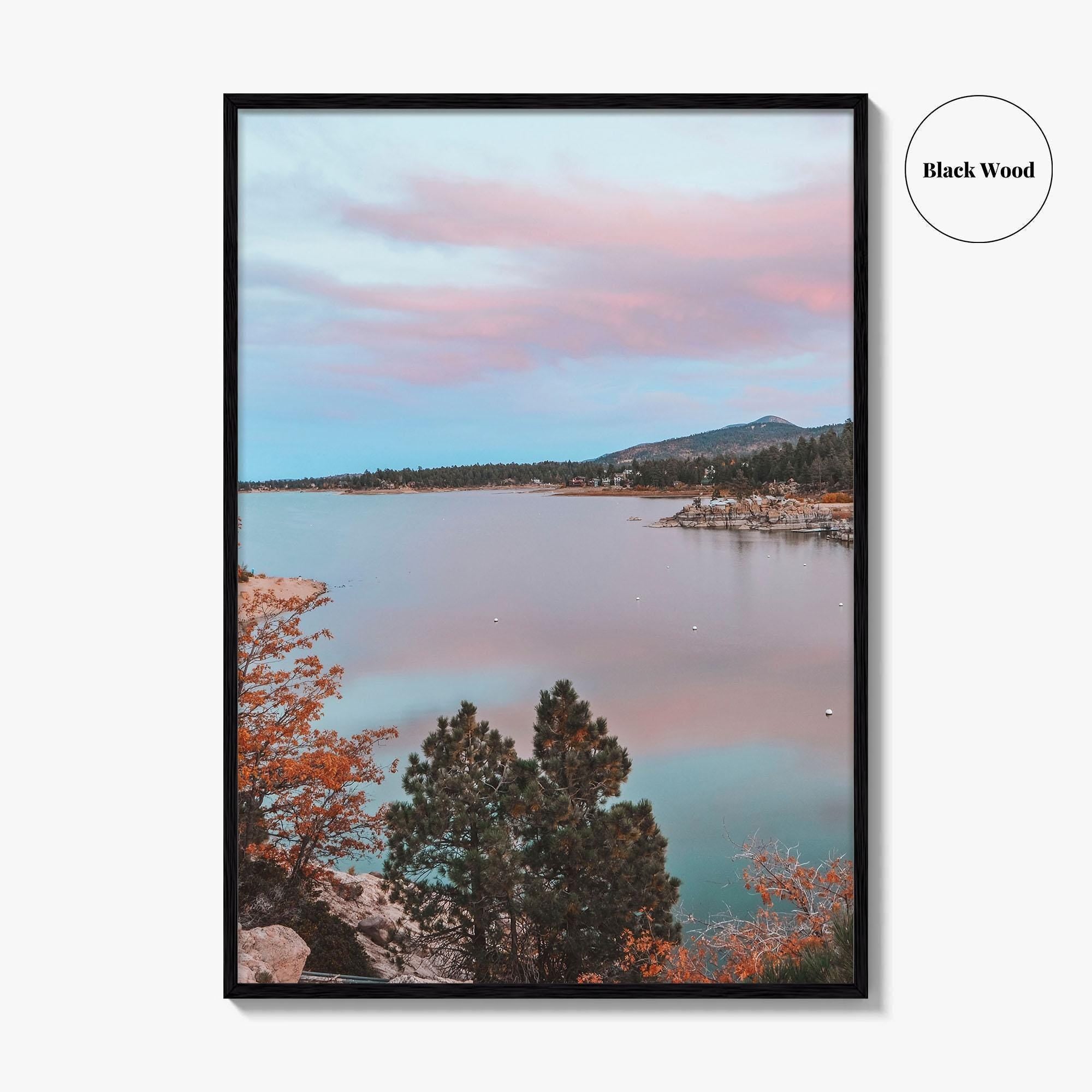 Big Bear Lake Fine Art Photo Print, California Poster, San Bernardino Mountains