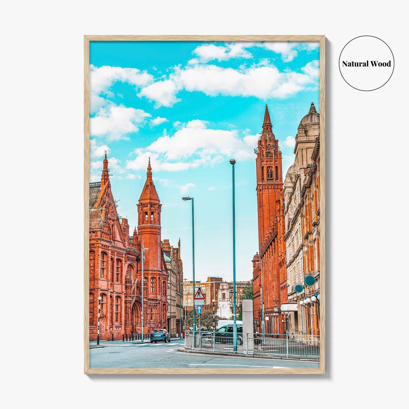 Birmingham England Fine Art Photo Print, Methodist Central Hall, Victoria Law Courts, UK Poster