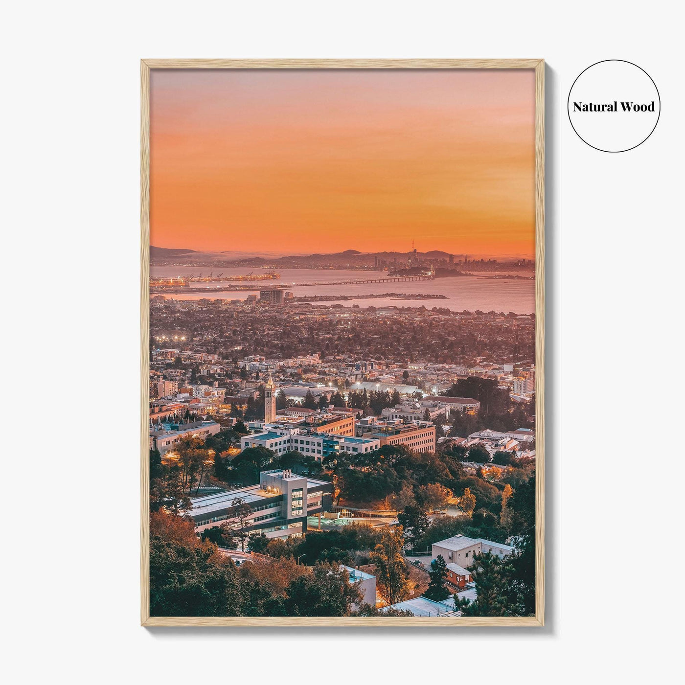 Berkeley Fine Art Photo Print, California, Bay Area, Cal, Wall Decor Poster