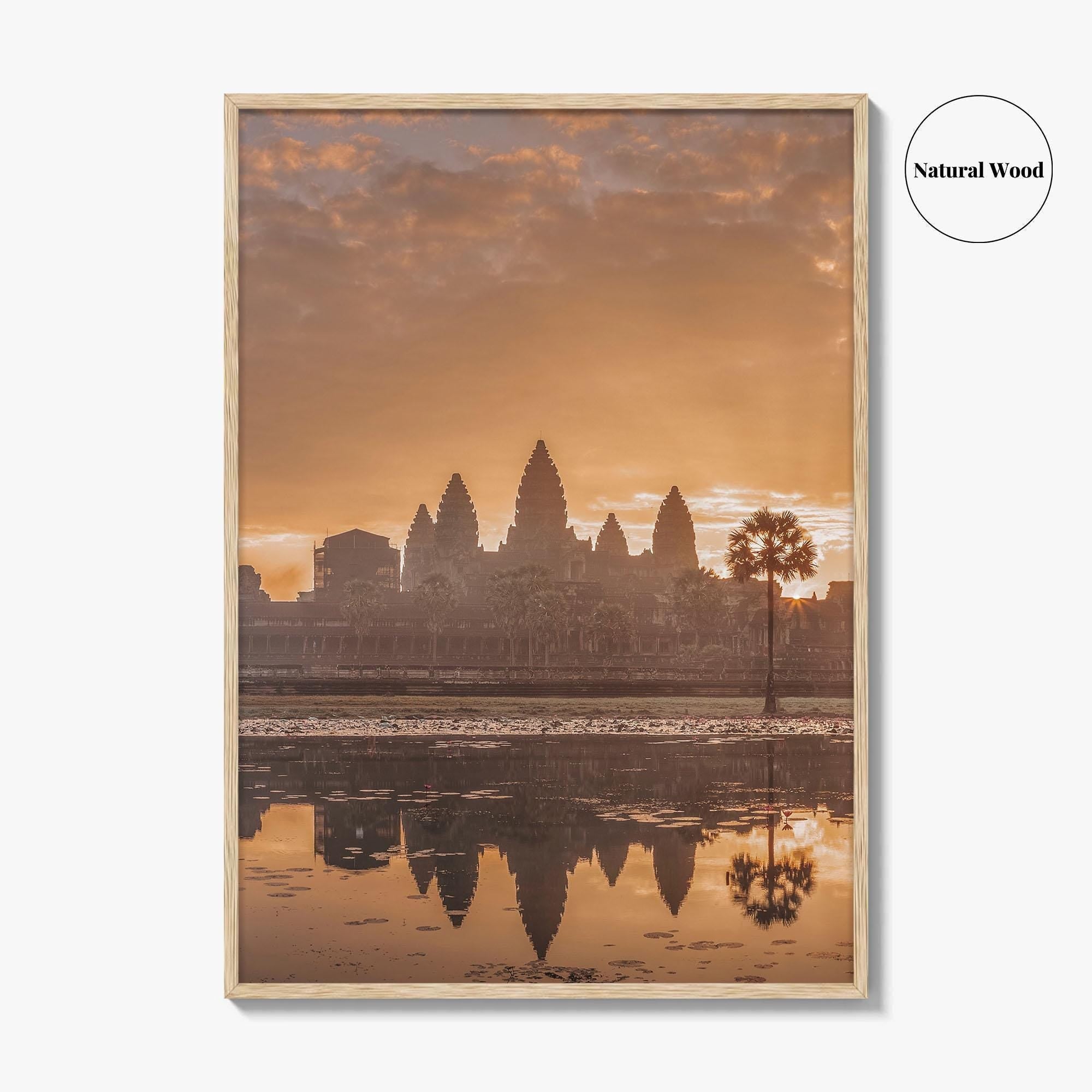 Angkor Thom Fine Art Photo Print, South Gate Asura Statue, Siem Reap Cambodia, Temple