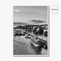 Belgrade Black and White Fine Art Photo Print, Serbia Photo Poster, Beograd Ship