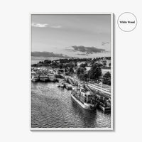 Belgrade Black and White Fine Art Photo Print, Serbia Photo Poster, Beograd Ship