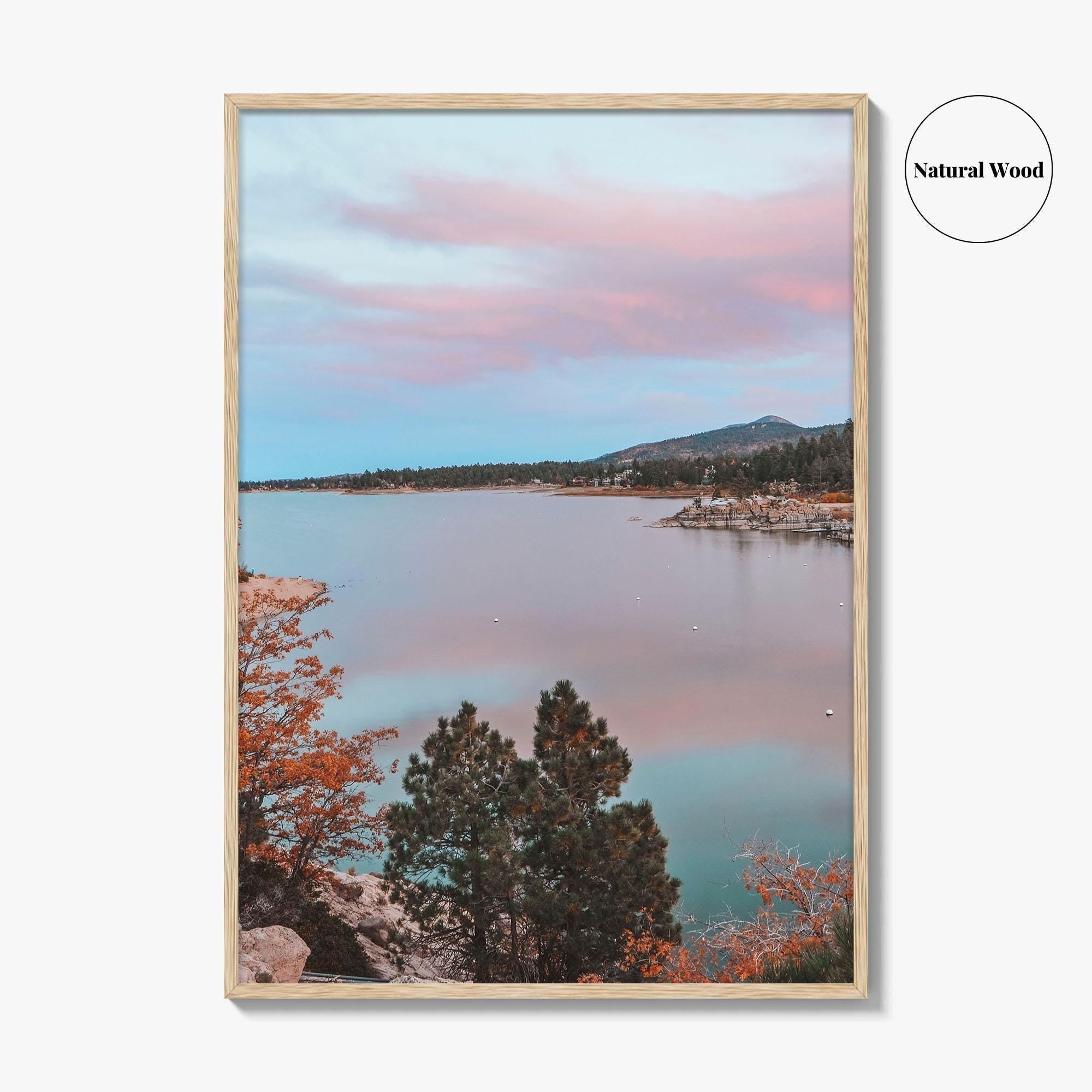 Big Bear Lake Fine Art Photo Print, California Poster, San Bernardino Mountains