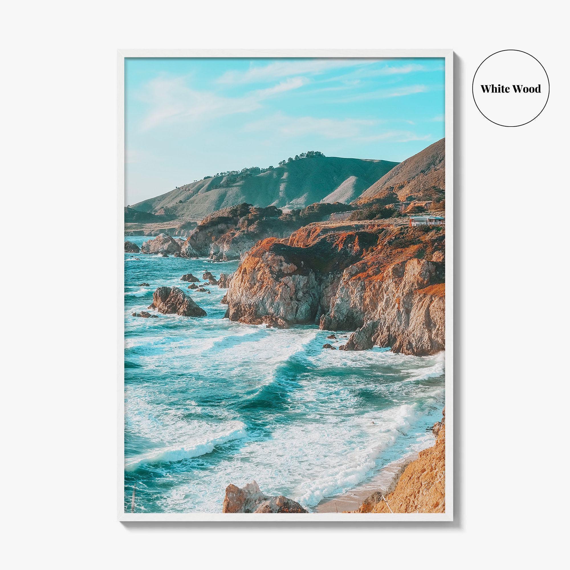 Big Sur Fine Art Photo Print, California Coast Wall Poster, Monterey, USA