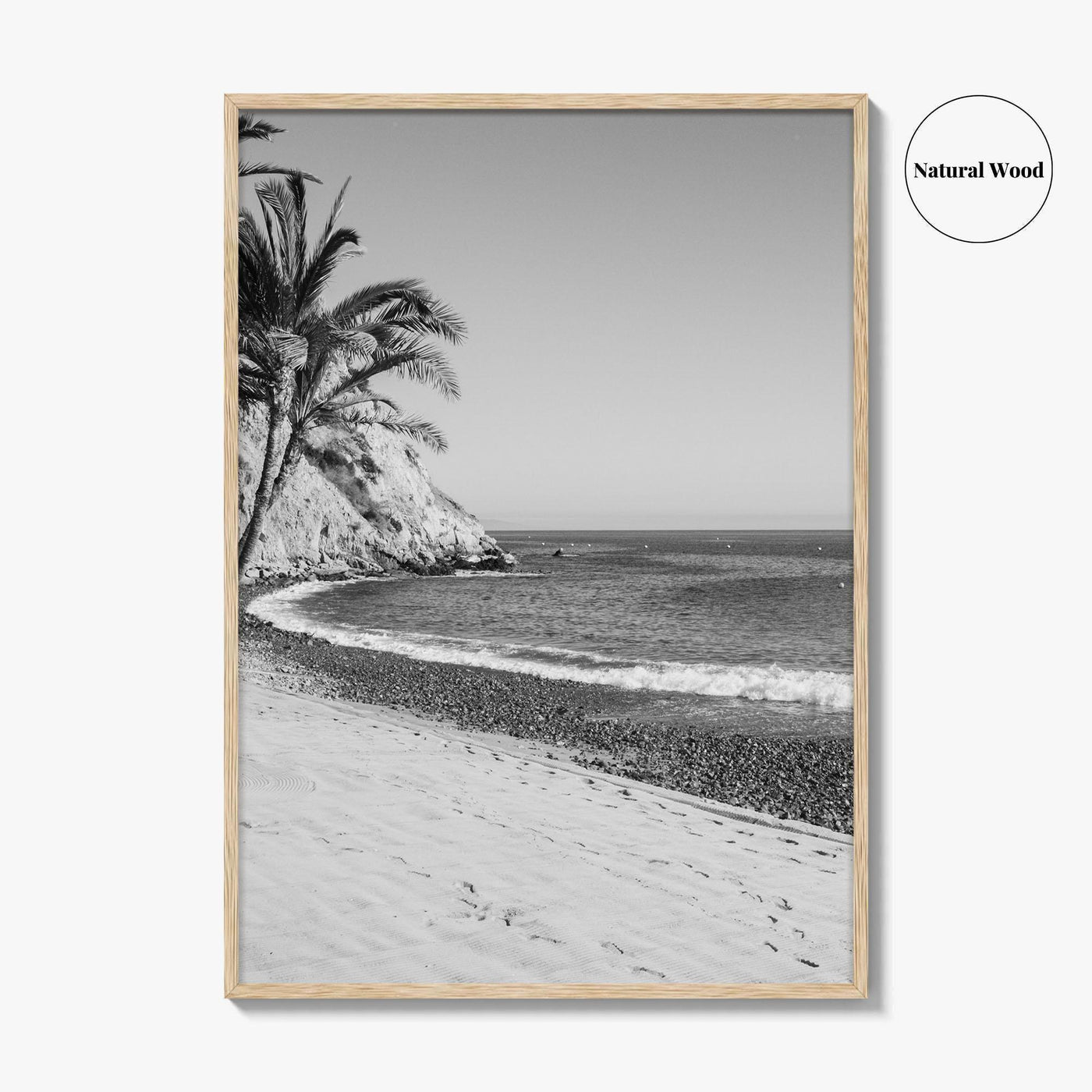 Avalon California Black and White Fine Art Photo Print, Catalina Island, Descanso Beach, Poster