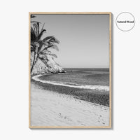 Avalon California Black and White Fine Art Photo Print, Catalina Island, Descanso Beach, Poster