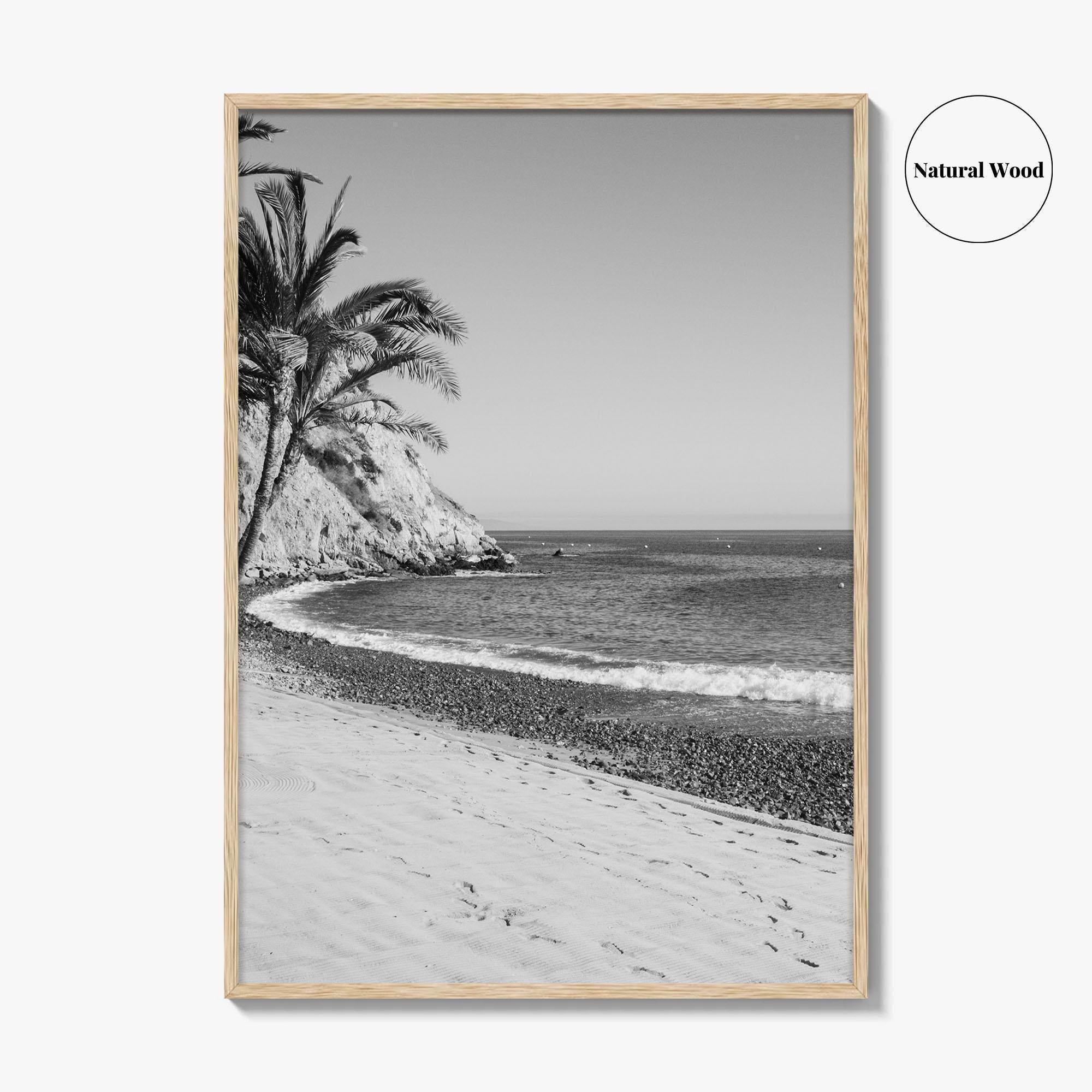 Avalon California Black and White Fine Art Photo Print, Catalina Island, Descanso Beach, Poster