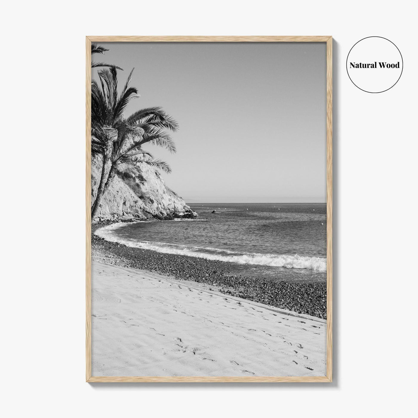 Avalon California Black and White Fine Art Photo Print, Catalina Island, Descanso Beach, Poster