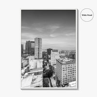 Birmingham Alabama Skyline Black and White Fine Art Photo Print, City, Alabama Poster
