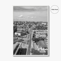 Accra Black and White Fine Art Photo Print, Ghana Central Poster, West Africa Decor