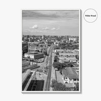 Accra Black and White Fine Art Photo Print, Ghana Central Poster, West Africa Decor