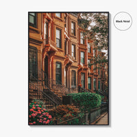 Bedford-Stuyvesant Fine Art Photo Print, Brooklyn Brownstones, NYC Wall Art Poster