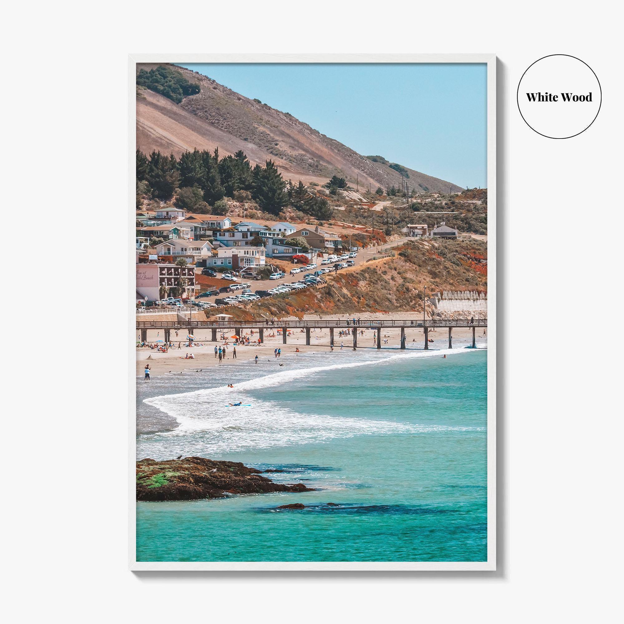 Avila Beach Fine Art Photo Print, San Luis Obispo, California, Wall Decor Poster