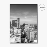 Birmingham Alabama Skyline Black and White Fine Art Photo Print, City, Alabama Poster