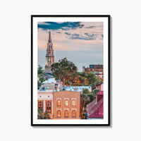 Charleston South Carolina Skyline Fine Art Photo Print, Wall Poster, USA