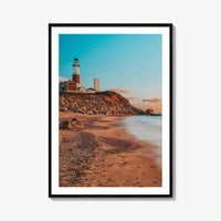 Montauk Fine Art Photo Print, Lighthouse Beach, Long Island New York Wall Decor Poster