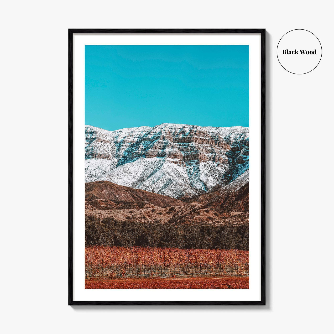 Ojai Fine Art Photo Print, Topa Topa Bluffs, Ventura County, California Poster, USA