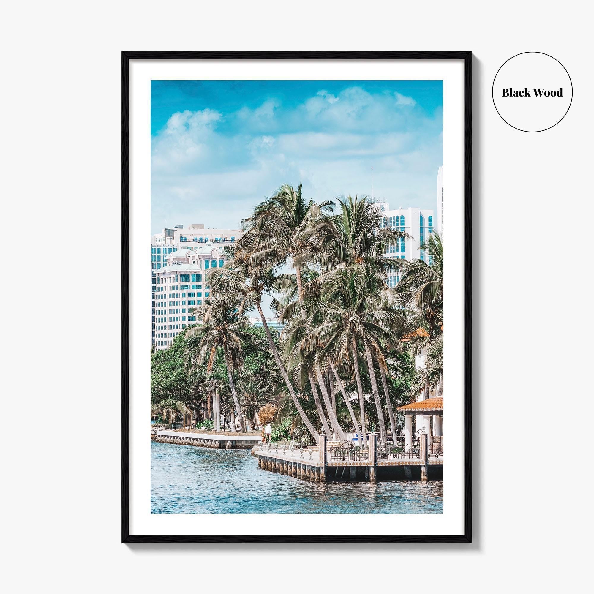 Fort Lauderdale Fine Art Photo Print, Florida, USA, Canals, Wall Decor, Poster