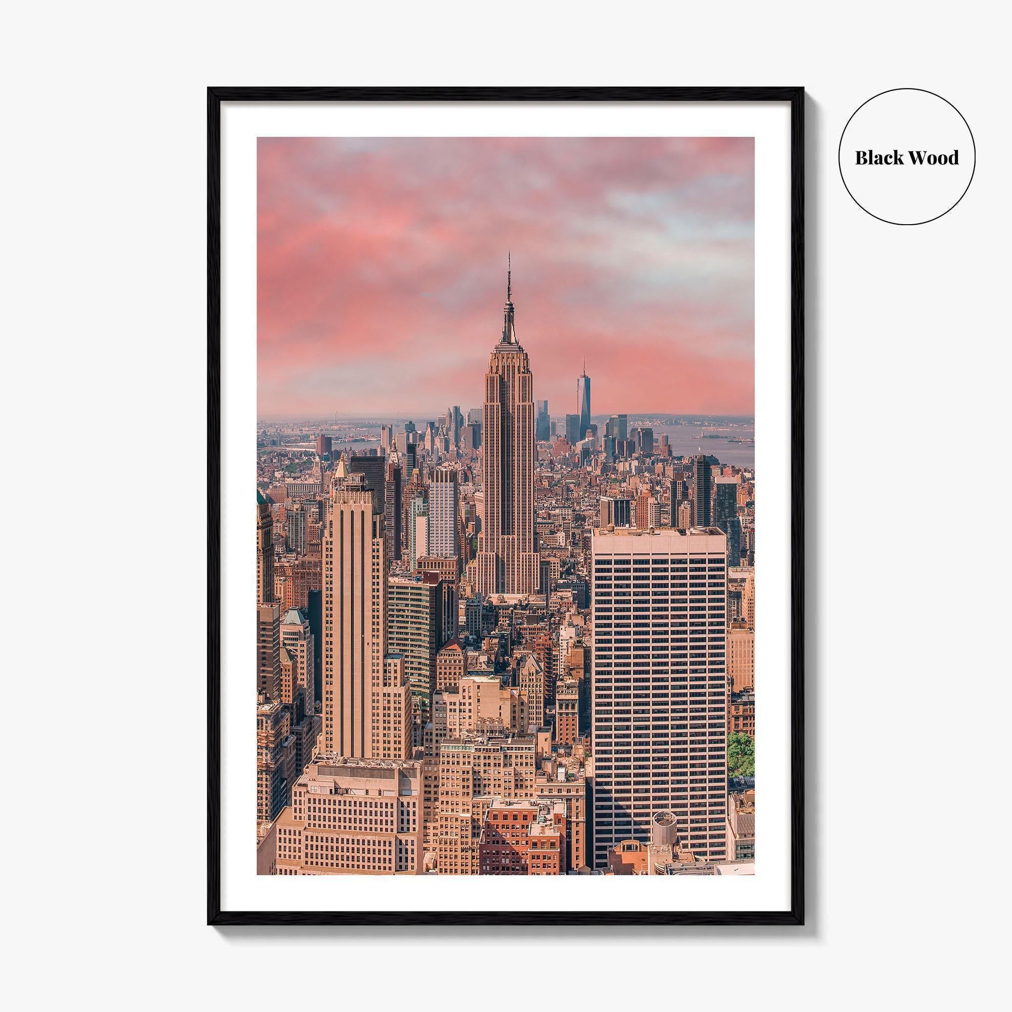New York City Skyline Fine Art Photo Print, Manhattan Poster, NYC, NY, USA